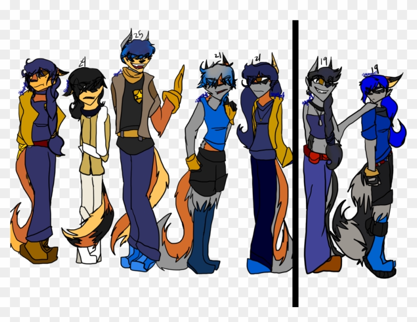 Cooper-fox Family By Slycooper11 - Sly Cooper And Carmelita Fox Family #1291626