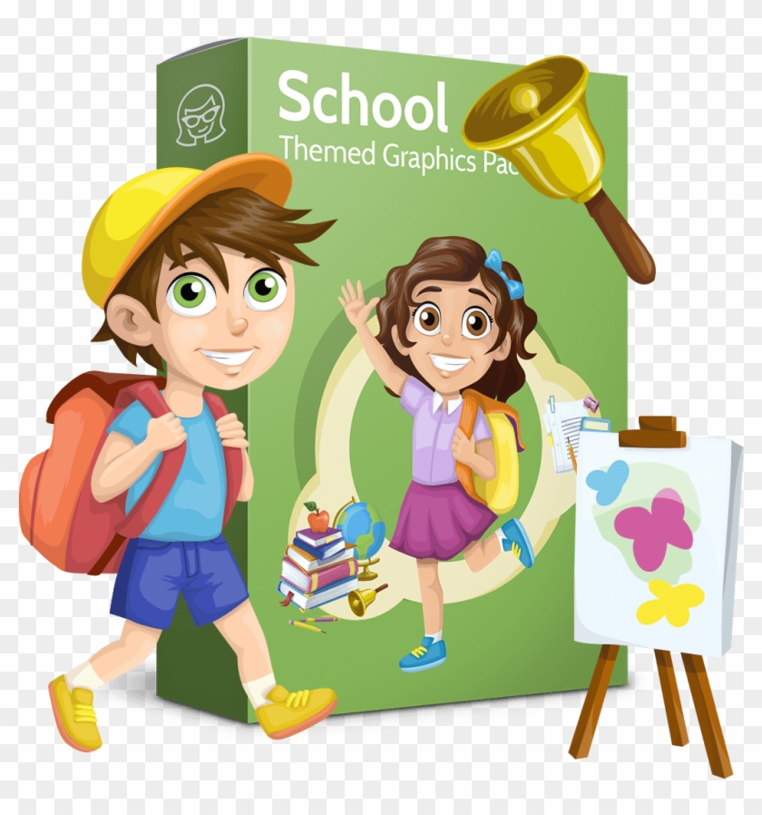 School Vector Graphics Pack - Cartoon #1291726