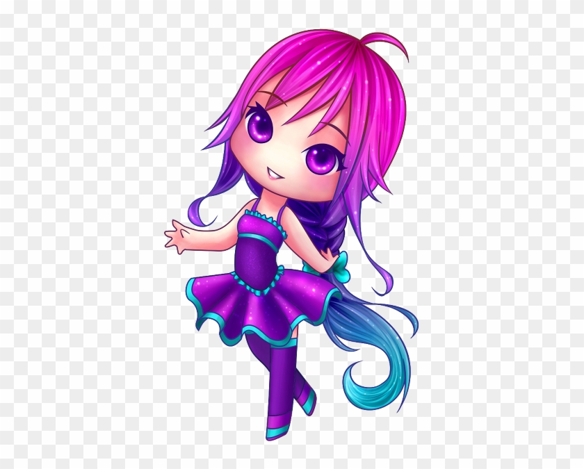 The Bonus That I Promised Of The Adoptable ^^ I Hope - Chibi Girls Coloring Book For Adults. A Stress Relief #1291759