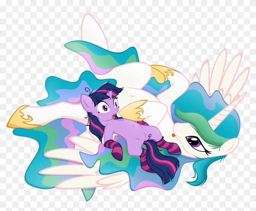 Twilight Sparkle Princess Celestia Princess Cadance - Princess Celestia X Twilight Sparkle #1291849