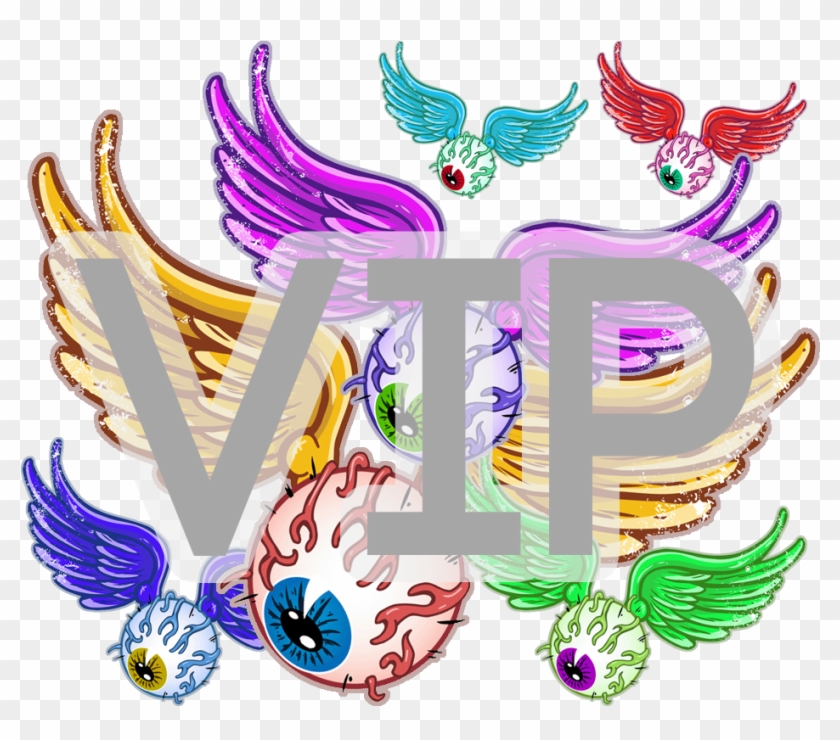 2015 Family Gathering Vip Pass - Eyeball With Wings #1292074