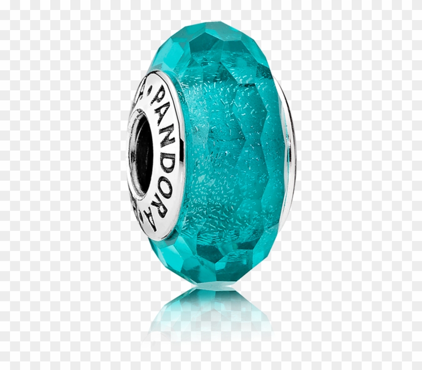 Teal Shimmer Charm, Murano Glass - Pandora 791655 Teal Shimmer Charm #1292082