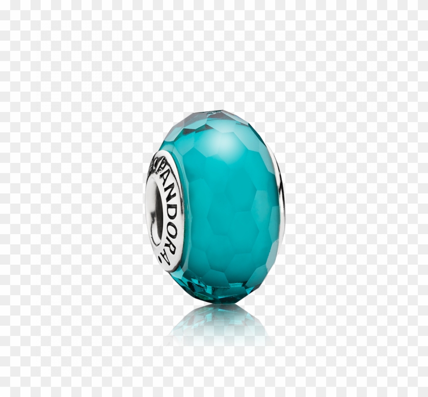 Turquoise Murano Pandora Charm #1292100