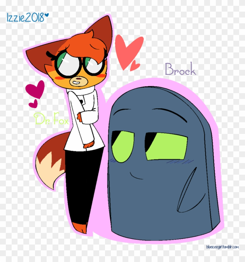 Dr Fox Likes Brock By Blueiceegirlart - Unikitty And Dr Fox #1292204