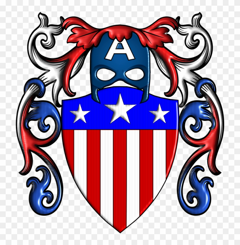 Captain America Coas Old Shield By Lord-giampietro - Captain America Shield Art Png #1292222