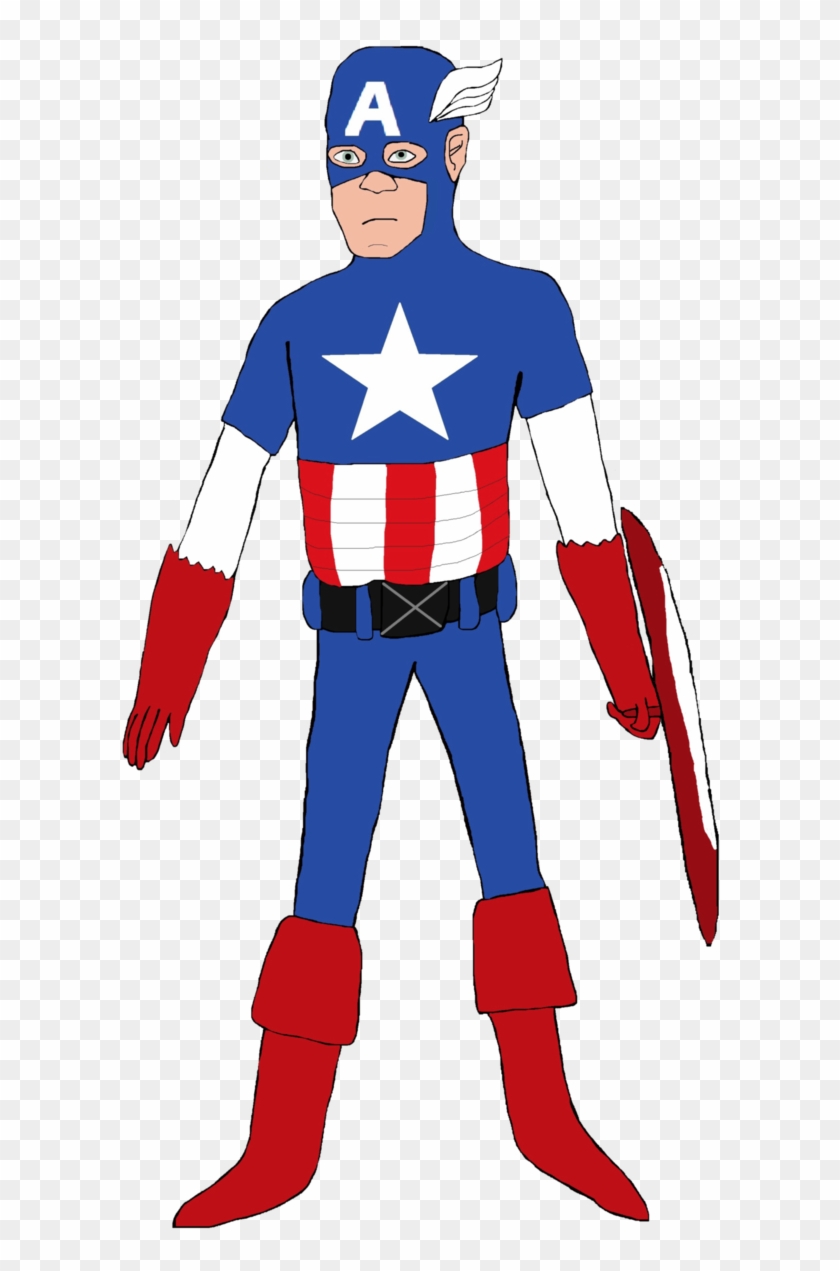 Captain America [matt Salinger] By Therealt-zer0 - Cartoon #1292226
