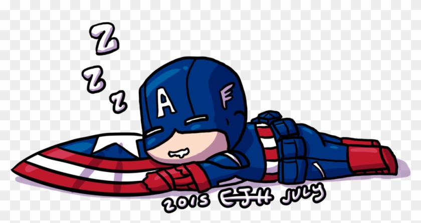 Chibi Captain America Commission V2 By Valeweaver - Captain America Chibi Sitting #1292238