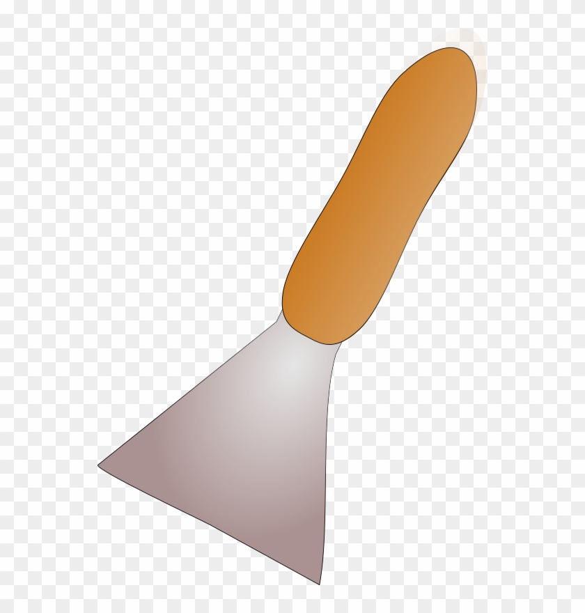 Spattle Clipart - Putty Knife Clip Art #1292261