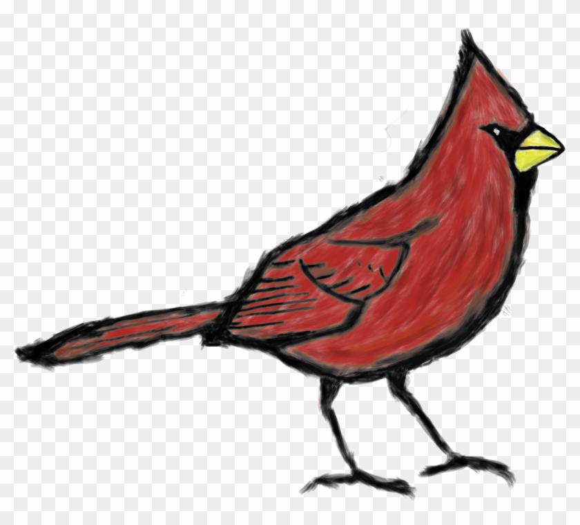 Cardinal By Vrar Cardinal By Vrar - Painting #1292314