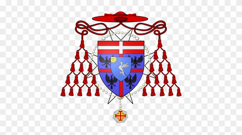 Coat Of Arms Of Cardinal Canali - Coat Of Arms #1292385