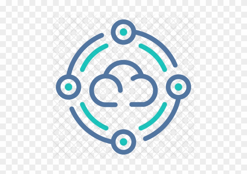 Cloud Computing Icon - Cloud Computing #1292429