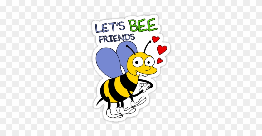 Nice Pictures Of Natural Beehives Hands Off Bees Bee - Let's Bee Friends Simpsons #1292468