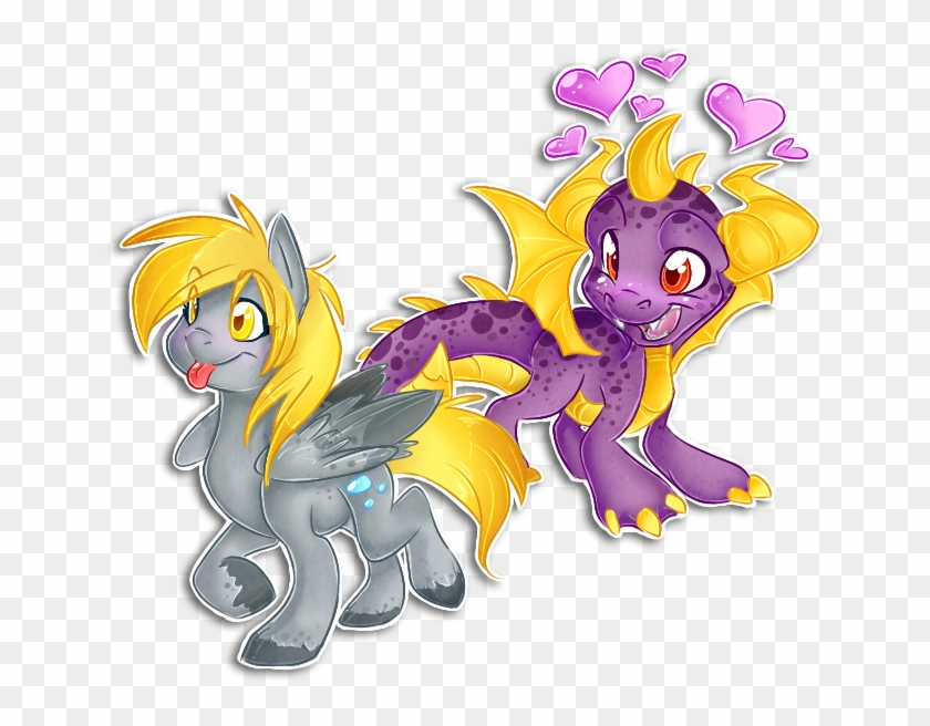 Derpy Hooves Spike Fluttershy Mammal Cartoon Vertebrate - My Little Pony: Friendship Is Magic #1292518
