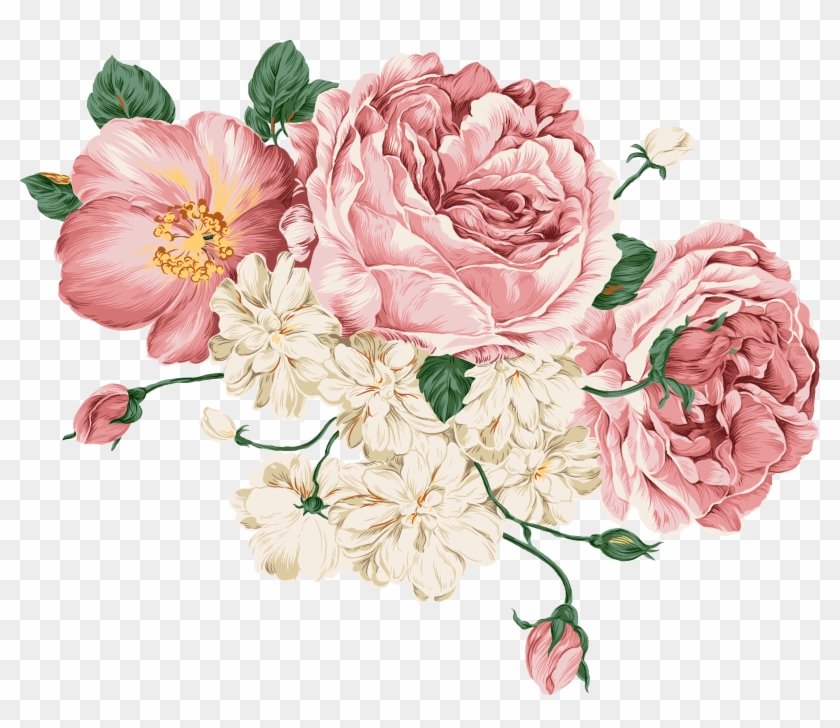 موضوع تفاعلي - Flowers Vintage Vector #1292564