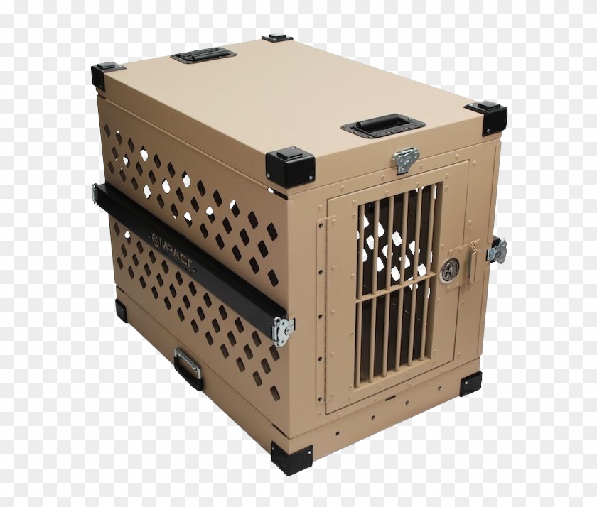 Collapsible Heavy Duty Aluminum Dog Crate For Management - Anti Anxiety Dog Crate #1292620
