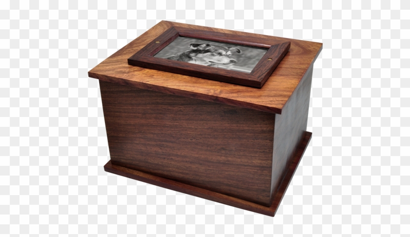 Dog Photo Wood Urn - Plywood #1292649