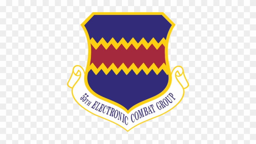 The 55th Electronic Combat Group, Davis Monthan Air - Air Force Materiel Command Logo #1292659