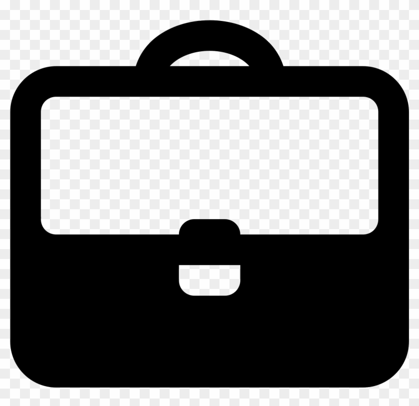 The Business Icon Is Shaped Like A Briefcase - Business #1292682