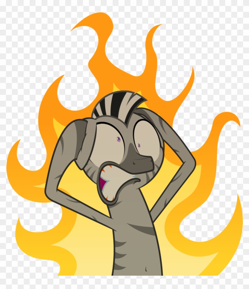 O Mai Gawd I'm On Fire By Zutheskunk - I M On Fire Png #1292843