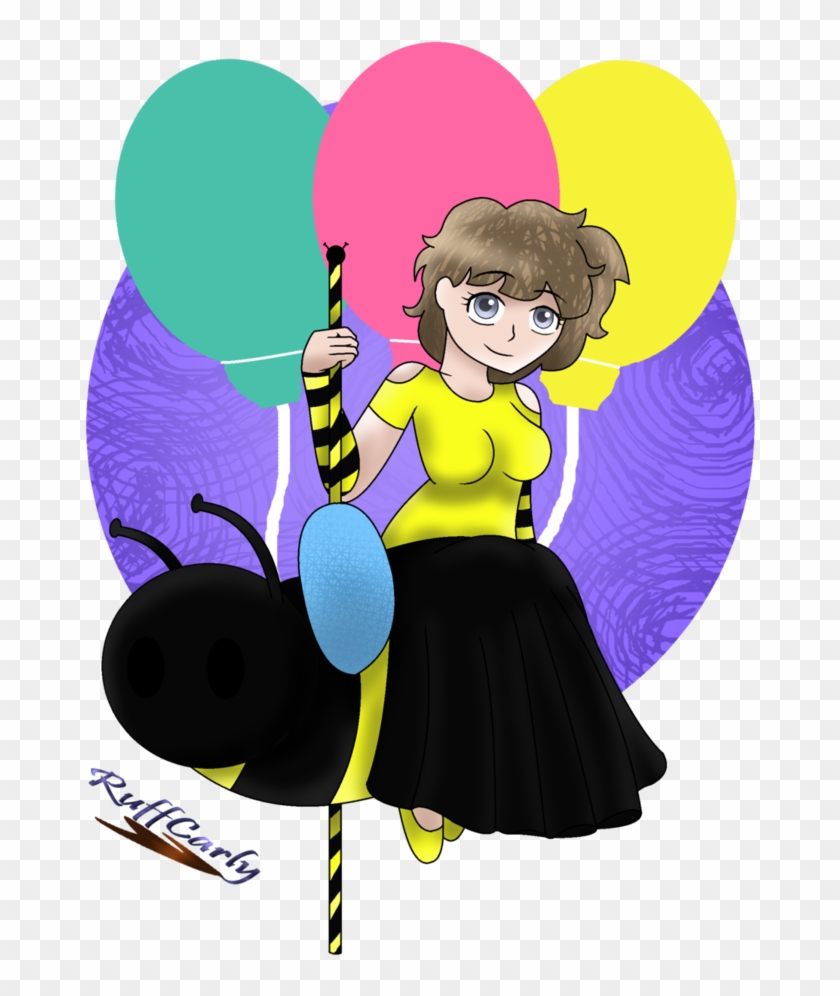 Birthday Bee By Ruffcarly - Cartoon #1292923