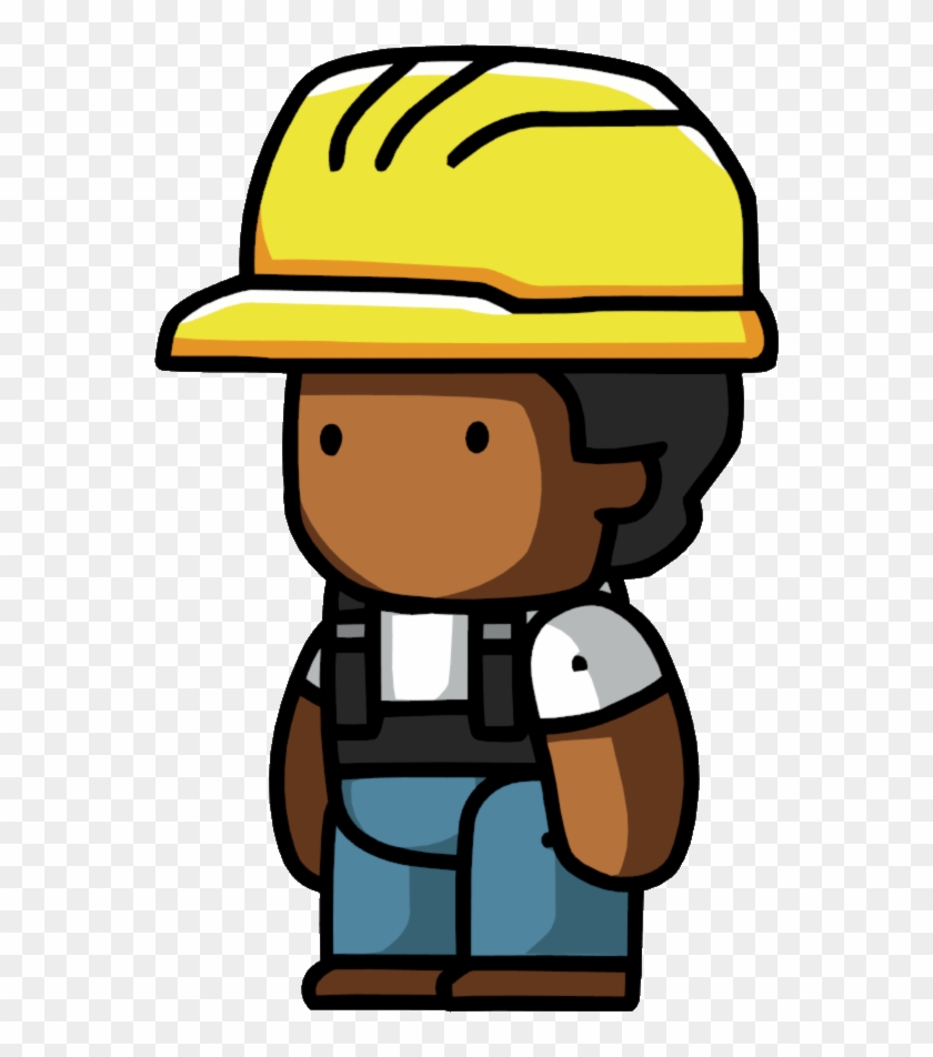 Carpenter Male - Scribblenauts Construction Worker #1293008