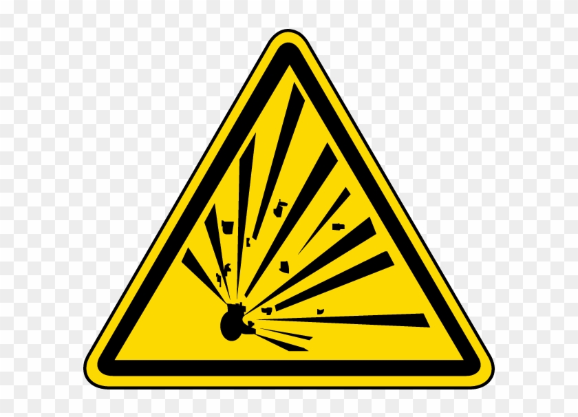 Explosive Material Warning Label - Safety Signs And Symbols #1293022