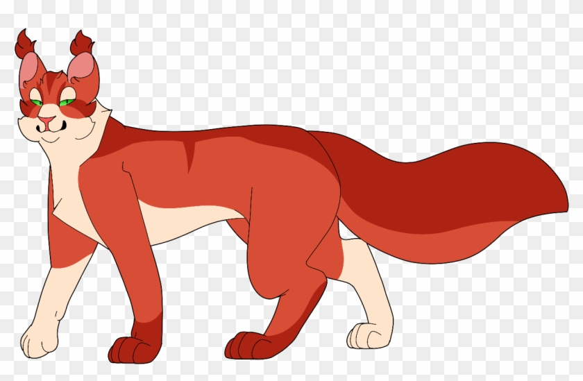 Warrior Cats Firestar Sandstorm Squirrelflight Leafpool - Cat Yawns #1293049