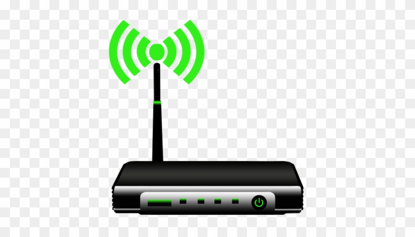 Pretty Android App White Background Wifi Router Clipart - Wifi Router Png #1293141