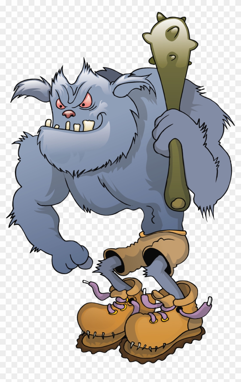 Monster Cartoon Character - Cartoon #1293395