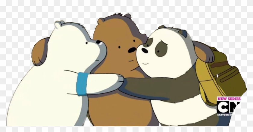 Bear Webarebears Escandalosos Cute Hug Family Cartoon - We Bare Bears Korean #1293411