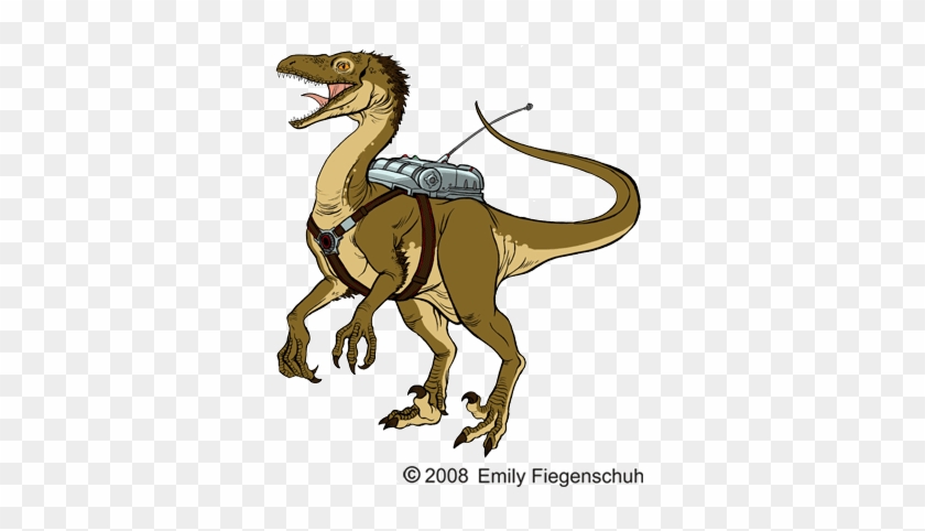 Velociraptor Clipart Transparent - Velociraptor Transparent Background #1293424