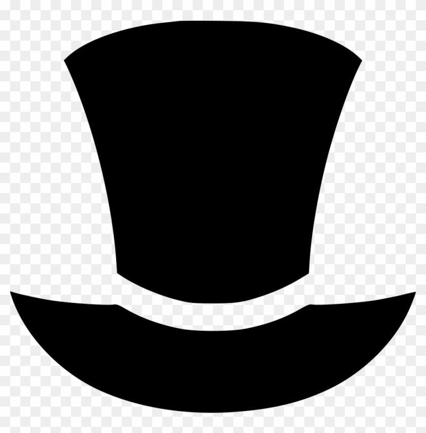 Top Hat Man Wear Fashion Cloth Accessory Gentlemen - Emblem #1293505
