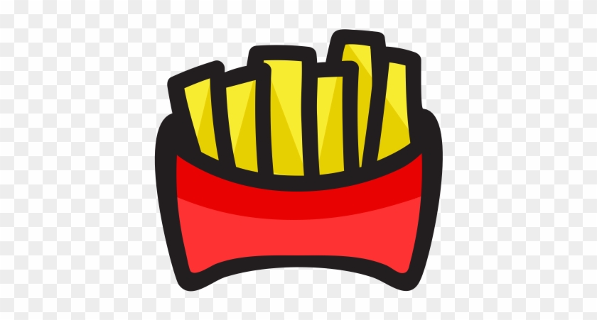 Fast Food, Rapid Food, Fast Foodstuffs, French Fries, - Fries Icon Png #1293519