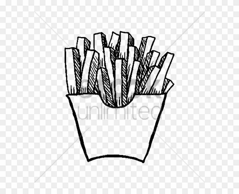 French Fries Drawing #1293526