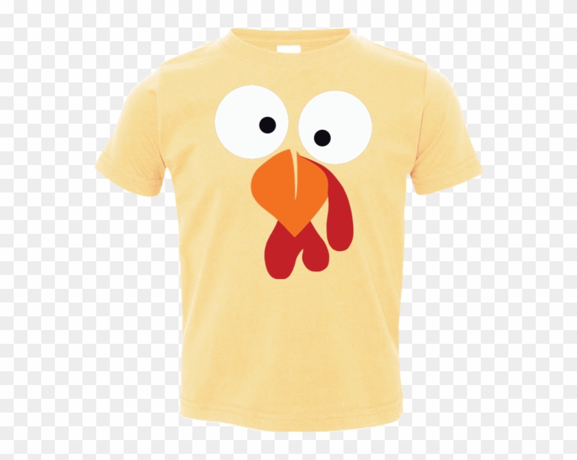 T-shirt Smiley Shoulder Sleeve Thanksgiving Day - T-shirt #1293544