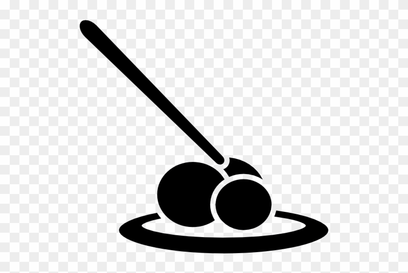 Dish And Toothpick Free Icon - Icono Aperitivo #1293649