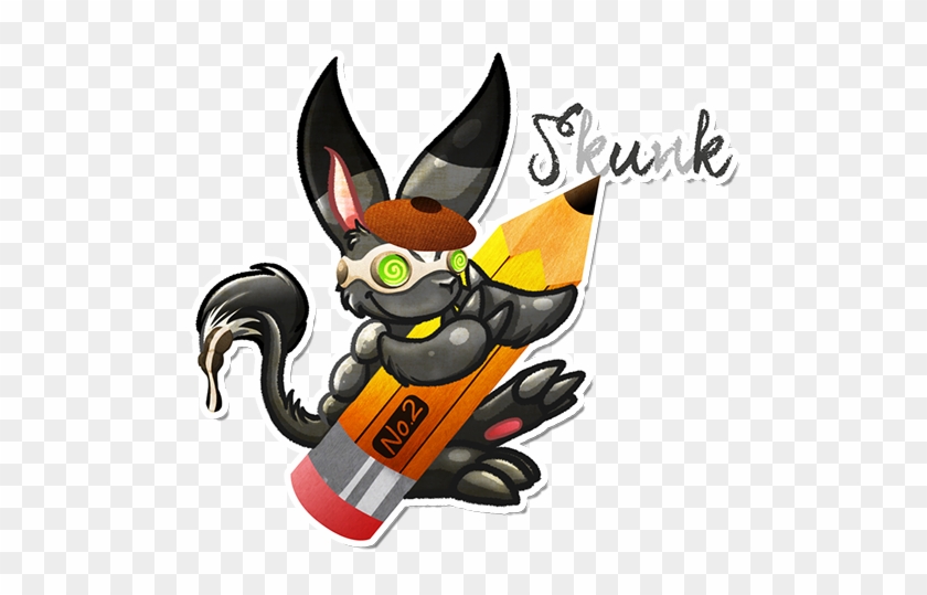 Skunk Jokes Stink - Cartoon #1293831