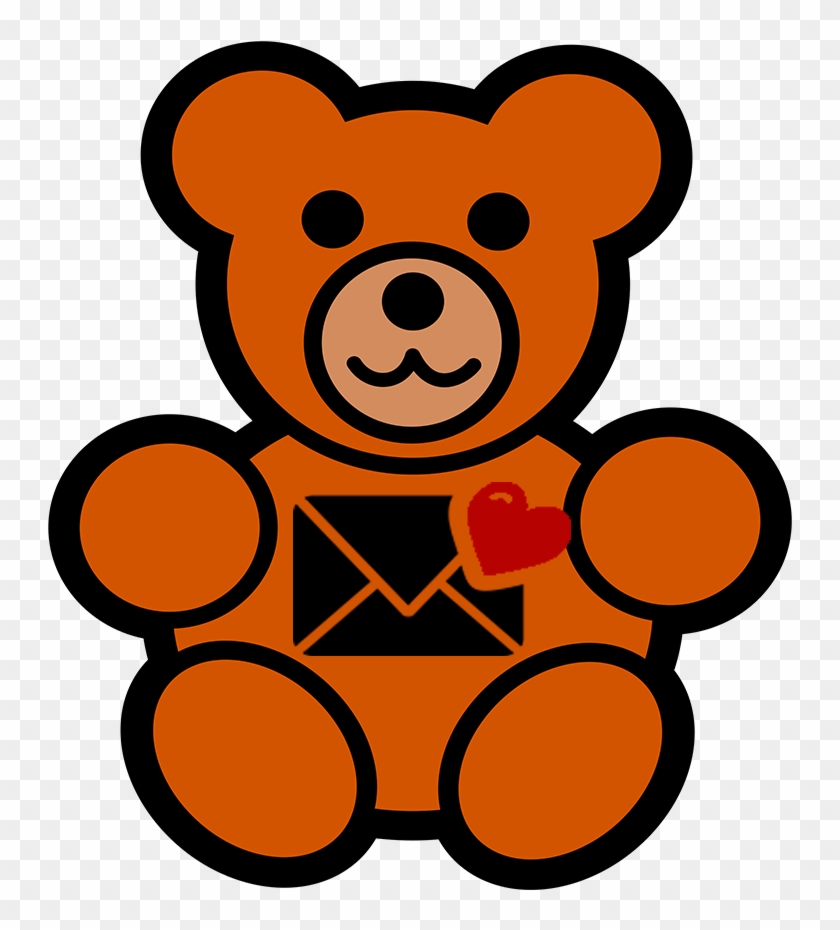 Paper Hug Contact - Draw A Teddy Bear #1293876