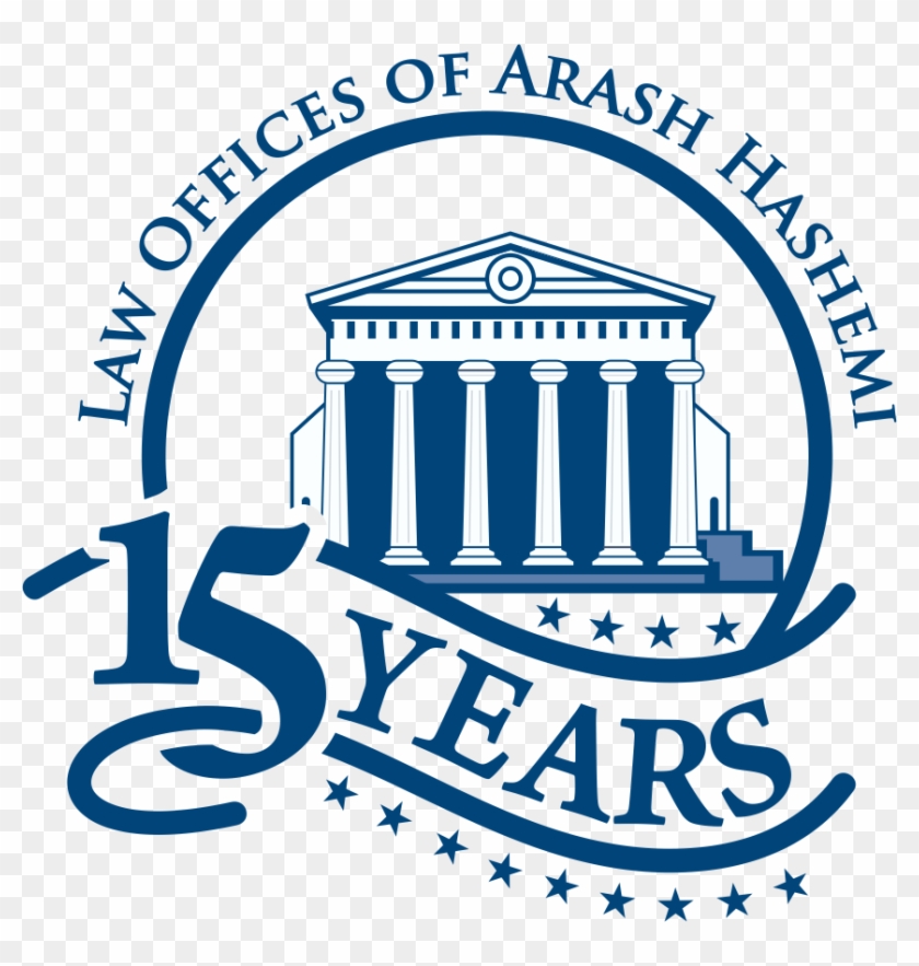 15 Year Anniversary Logo - Law Offices Of Arash Hashemi #1293932