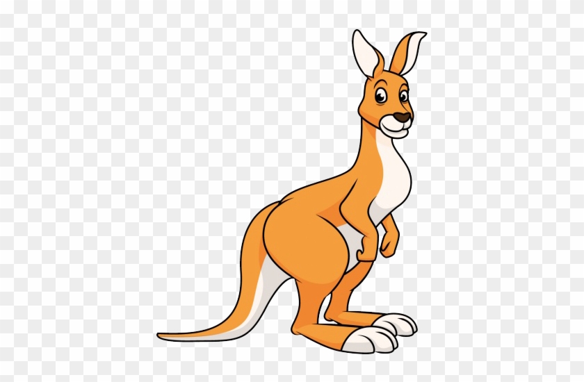 Kangaroo Cartoon Free Png Image - Canguro Cartoon #1293945