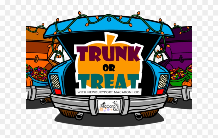 Trunk Or Treat Clipart - Car Trunk Clip Art #1293955