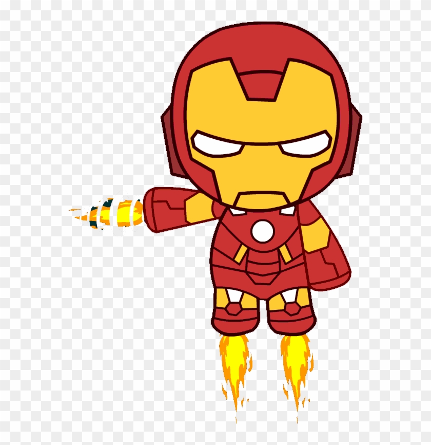 Iron Man Superhero Cartoon - Iron Man Animado Png #1293975