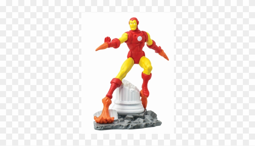 Marvel Comics Mini Figure Iron Man 7 Cm - Iron Man Diorama Figure #1293988