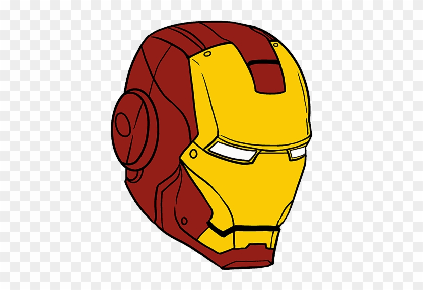 How To Draw Iron Man In A Few Easy Steps - Draw Iron Man Head #1294009