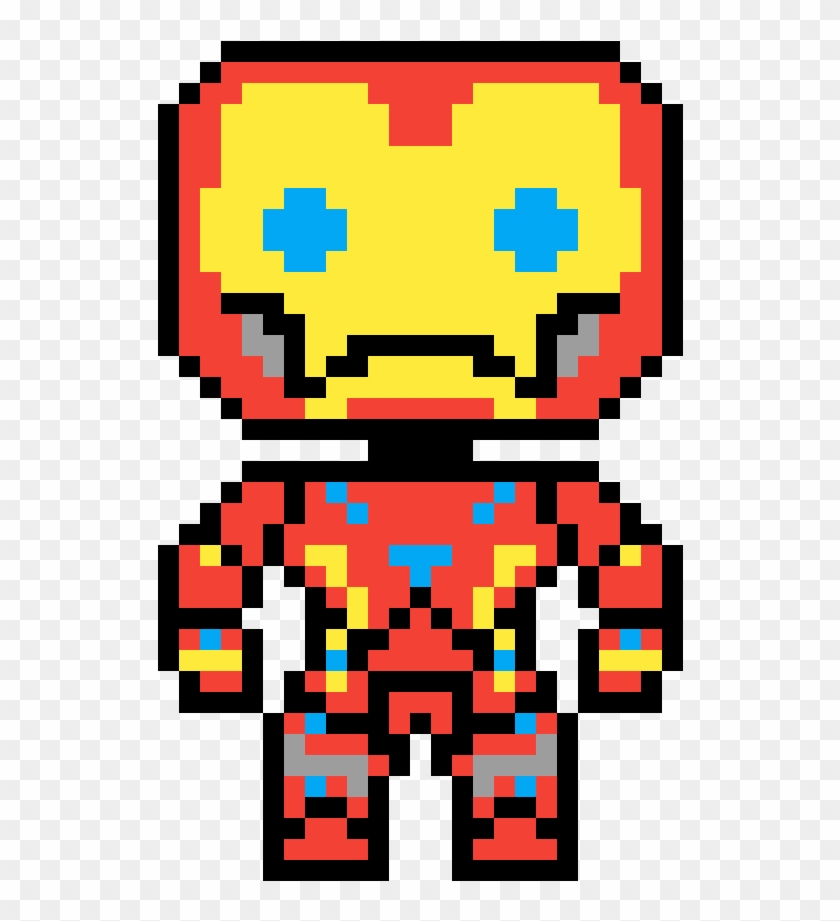 Iron Man 8 Bit - Iron Man 8 Bit #1294012