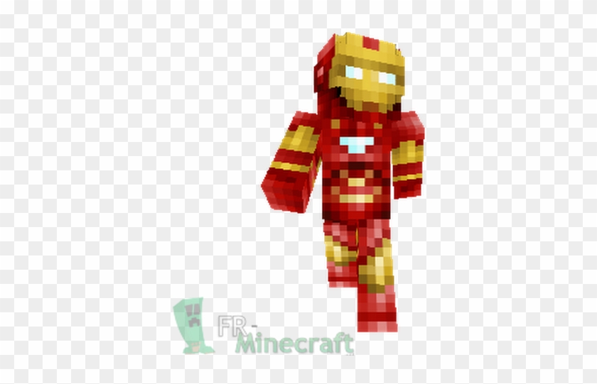 Photo - Skiny Do Minecraft Iron Man #1294033