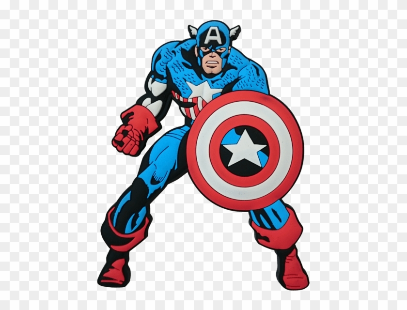 Captain America Iron Man Drawing Cartoon - My Dad Protects:captain Ame Square Sticker 3" X 3" #1294042