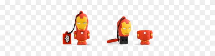 Tribe Marvel Iron Man 8gb Design Pendrive - Tribe 16gb Marvel Iron Man Usb Flash Drive #1294044