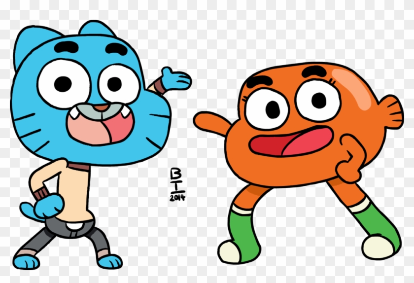 Gumball And Darwin By Wazzaldorp-d843ldx - Amazing World Of Gumball #1294175