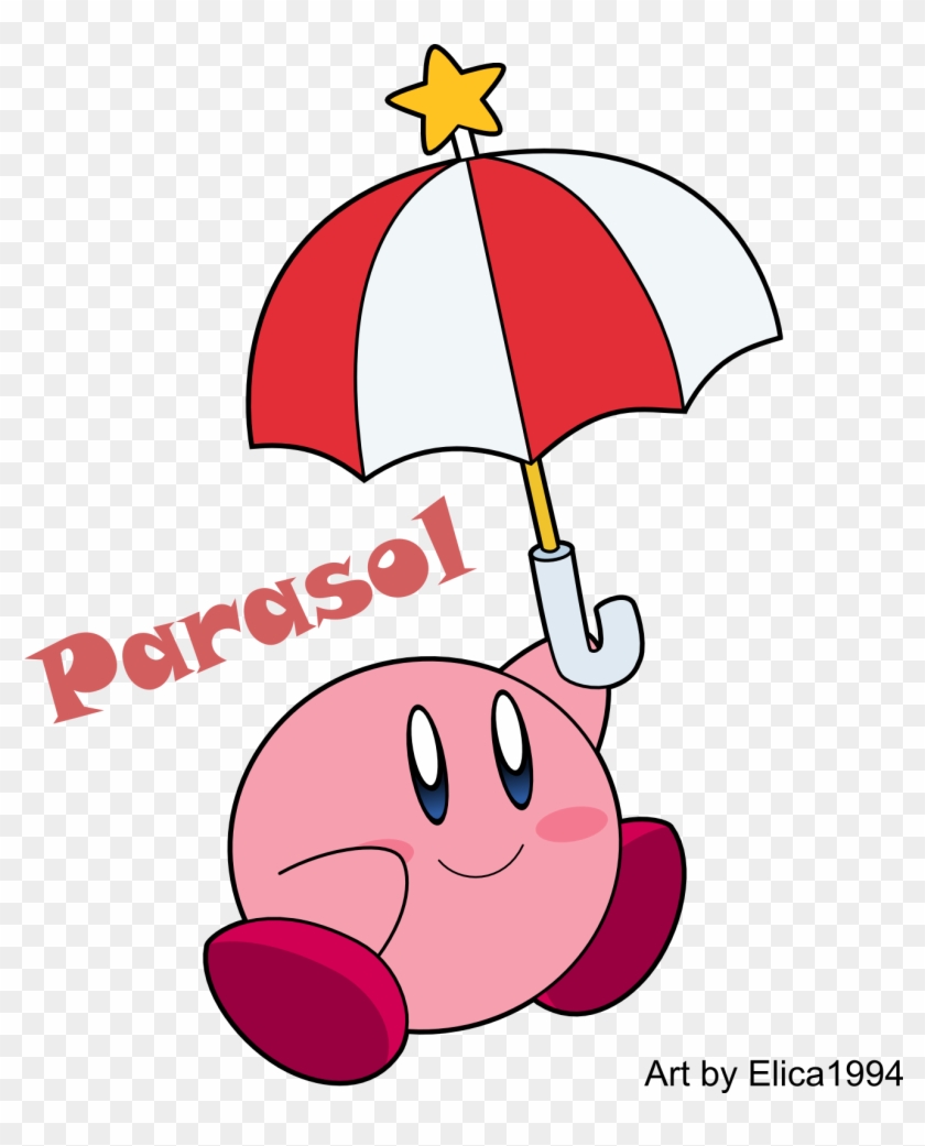 Parasol Kirby By Elica1994 On Deviantart - Parasol Kirby #1294186